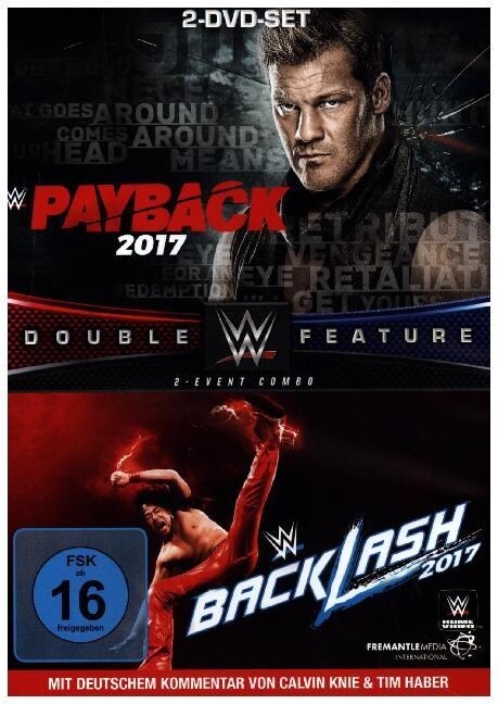 WWE - Payback/Backlash 2017, 2 DVD (Double Feature) (DVD Video)