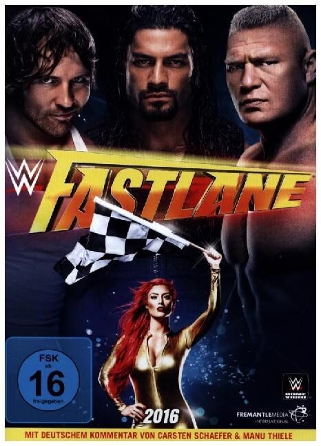 Fastlane 2016, 1 DVD (DVD Video)