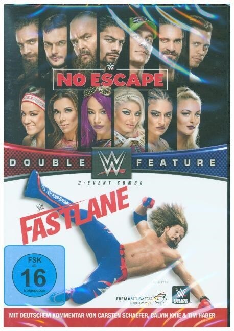 No Escape 2018/Fast Fastlane 2018 - Double Feature, 2 DVD (DVD Video)