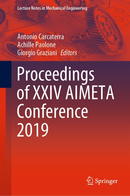 Proceedings of XXIV AIMETA Conference 2019 (Hardcover)