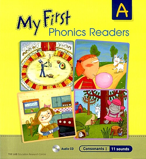 My First Phonics Readers A (Paperback + CD 1장)