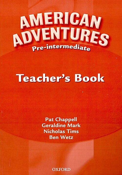 American Adventures: Pre-Intermediate Teachers Book (Paperback)