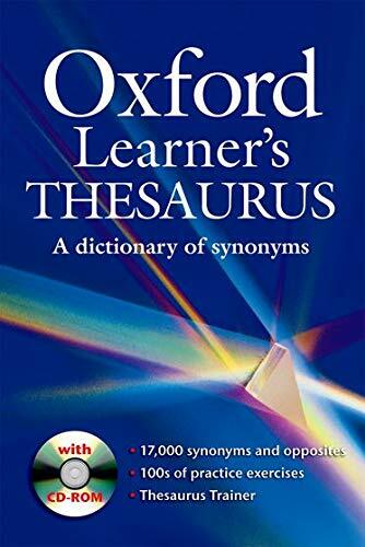 Oxford Learners Thesaurus : A dictionary of synonyms (Package)