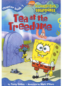 SpongeBob Squarepants Chapter Book #1 : Tea at the Treedome (Paperback+Tape1개)