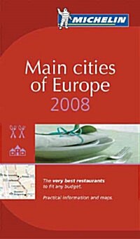 Michelin Red Guide 2008 Main Cities of Europe (Paperback, 27th)