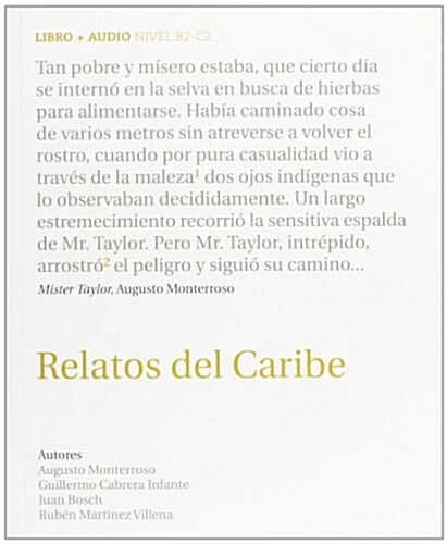 RELATOS DEL CARIBE (LIBRO+CD) (GLOSARIO ESP-ING-FRA-ALE) (Paperback)