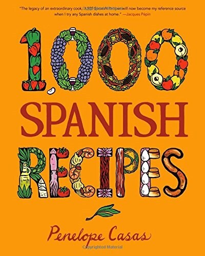 1,000 Spanish Recipes (Hardcover)