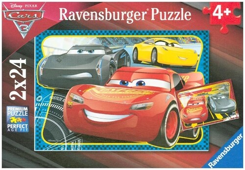 Disney Pixar Cars 3, Abenteuer mit Lightning McQueen (Kinderpuzzle) (Game)