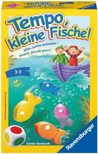 [중고] Tempo, kleine Fische! (Kinderspiel) (Game)