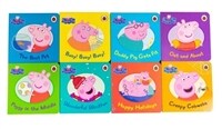 Peppa Pig Childrens Picture Flat 페파피그 보드북 8권 세트 (Boardbook 8권)