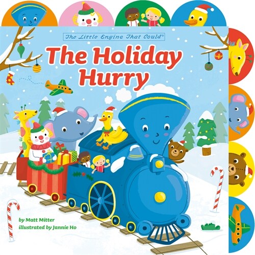 The Holiday Hurry: A Tabbed Board Book (Board Books)