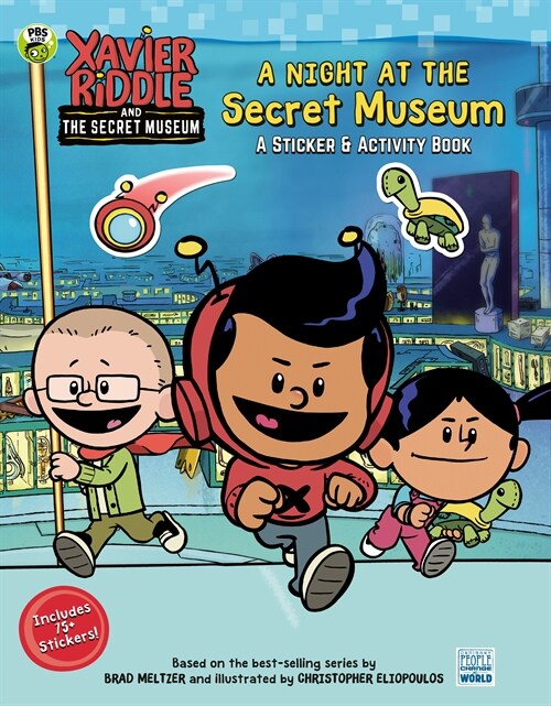 A Night at the Secret Museum: A Sticker & Activity Book (Paperback)