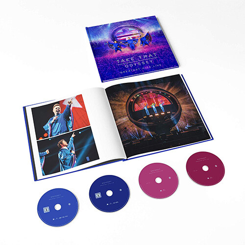 [수입] Take That - Odyssey: Greatest Hits Live [2CD+DVD+Blu-ray][boxset]