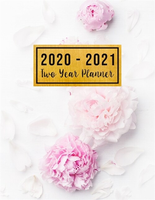 2020-2021 Two Year Planner: 2 year planner 2020-2021 monthly 8.5 x 11 see it bigger planner - 24-Month Planner & Calendar. Size: 8.5 x 11 ( Jan (Paperback)