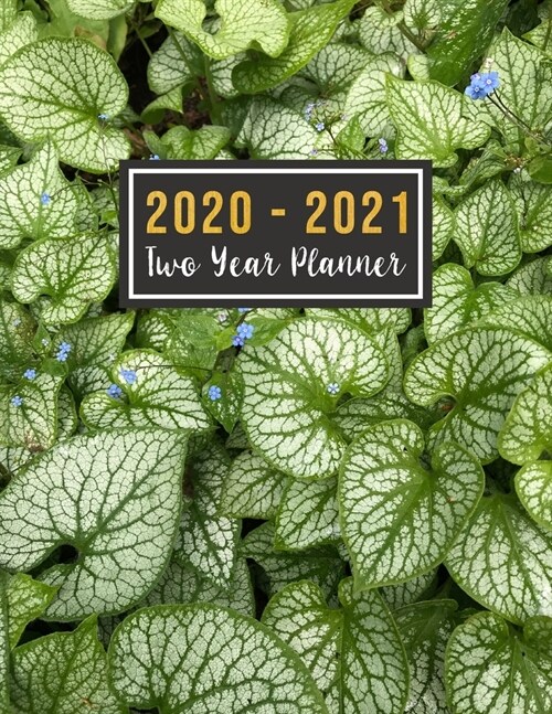 2020-2021 Two Year Planner: see it bigger 2020-2021 monthly planner - 24-Month Planner & Calendar. Size: 8.5 x 11 ( Jan 2020 - Dec 2021). Two Ye (Paperback)
