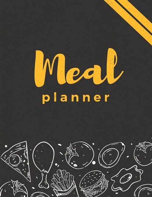 My Weekly Meal Planner: Food Planner- Notebook for Track and Plan Your Meals for 55 weeks- Simple Weekly Meal Planner Pages With Planning Groc (Paperback)