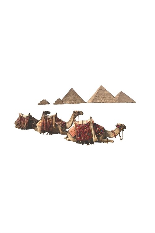 훕ypten - Kamel, Kamele Pyramids Urlaub Reise Kairo Notizbuch, Notizblock, 120 Seiten, Souvenir Geschenk Buch, auch als Dekoration geeignet zum Geburt (Paperback)