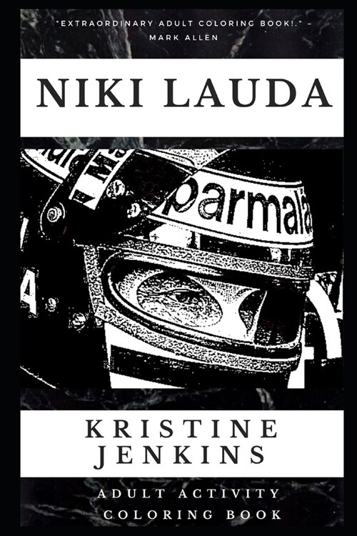 Niki Lauda Adult Activity Coloring Book (Paperback)