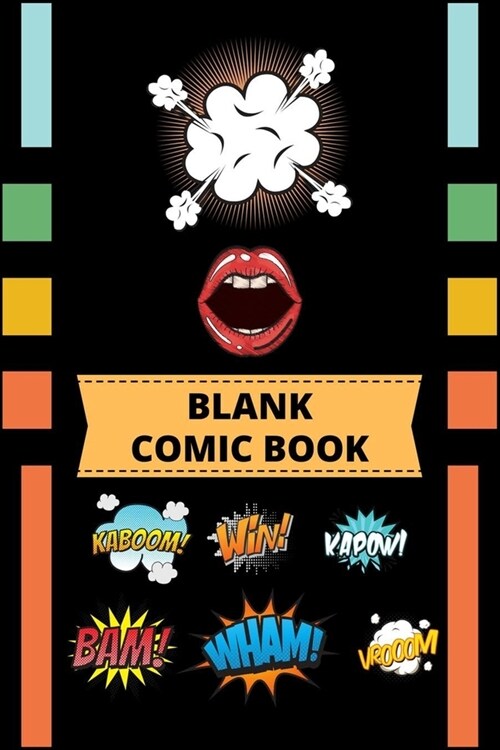 Blank comic book: Drawing Comics and Writing Stories with this blank (Paperback)