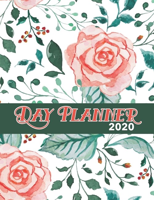 High Folio 2020 Planner Roses: By Grumpy Bulldog Design Work (Paperback)