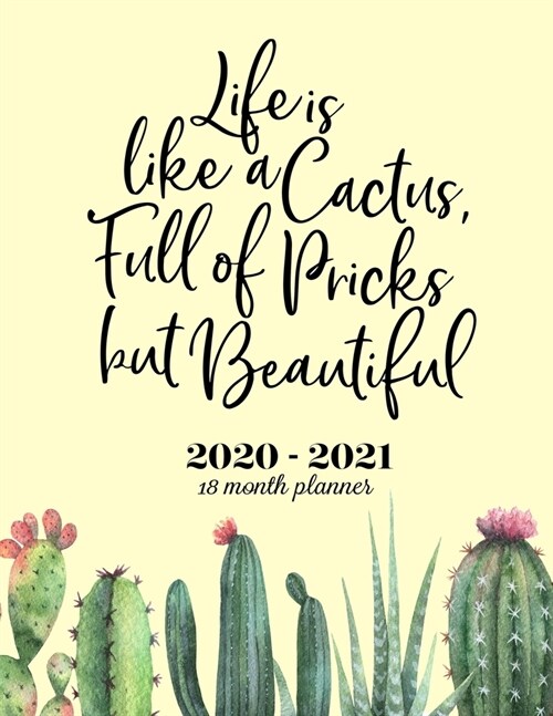 18 Month Planner 2020-2021: Weekly & Monthly Planner for July 2020 - December 2021, MONDAY - SUNDAY WEEK + To Do List Section, Includes Important (Paperback)