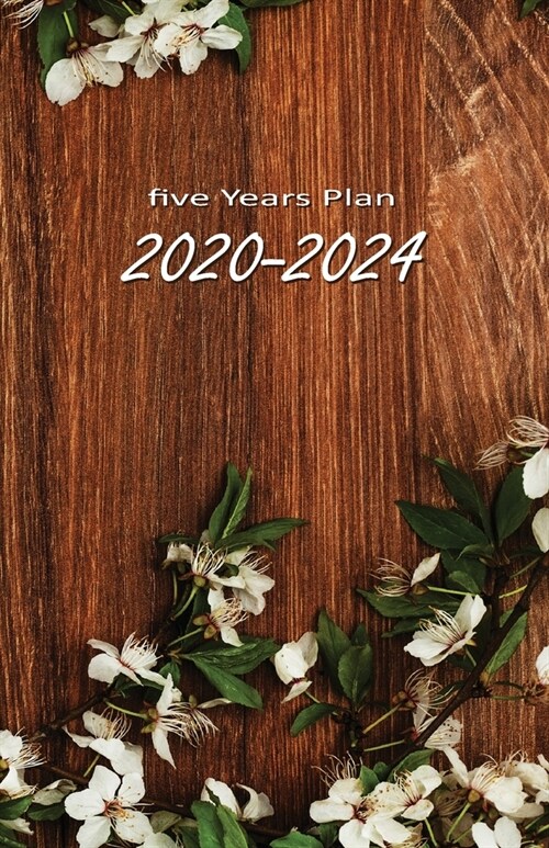 2020-2024 Five Years Planner: Yearly-Monthly Daily Planner Yearly Goal Planner (Paperback)