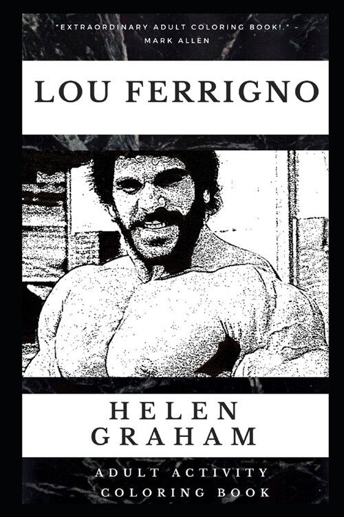 Lou Ferrigno Adult Activity Coloring Book (Paperback)