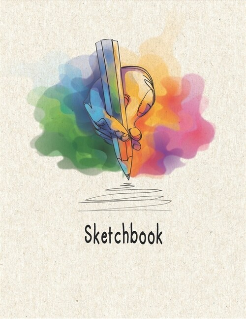 Sketchbook: 2020 Sketching For Kids 110 Pages of 8.5 x 11 Paper for Drawing White paper, Sketch, Doodle and Journal (Paperback)