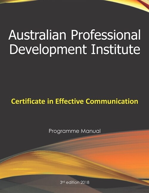 Certificate in Effective Communication: Programme Manual (Paperback)