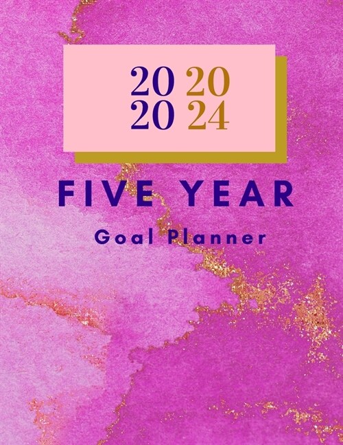 2020-2024 Five Year Goal Planner: With Bonus Year 2025 (Paperback)