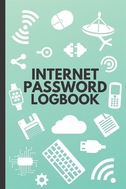 Internet Password Logbook: Organizer / Notebook with Alphabetical Tabs (6 X 9) (Paperback)