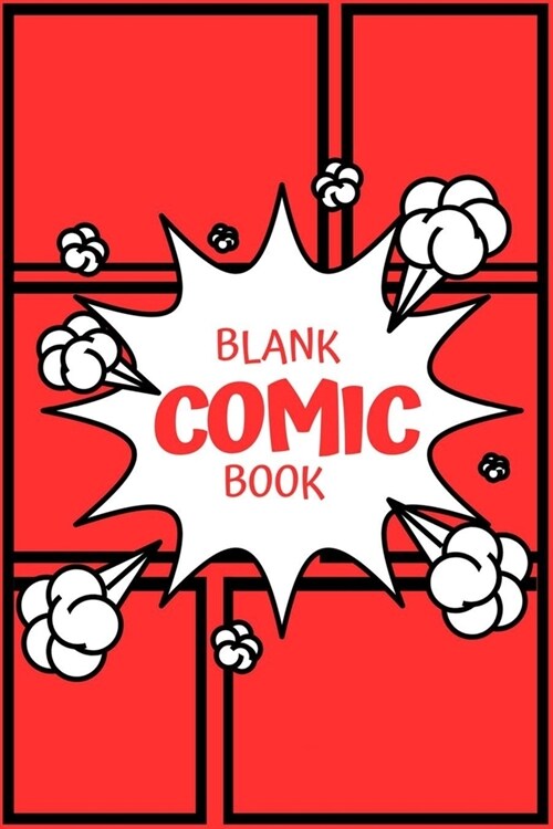 Blank comic book: create your own story (Paperback)