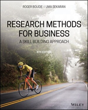 Research Methods For Business : A Skill Building Approach (Paperback, 8th Edition)