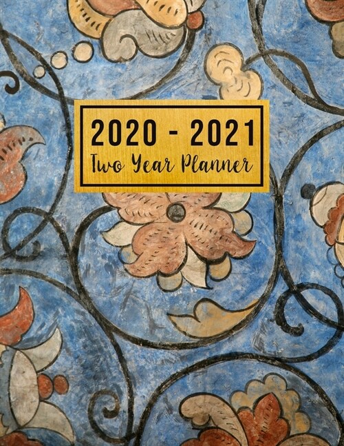 2020-2021 Two Year Planner: 2 year calendar 2020-2021 monthly planner - Jan 2020 - Dec 2021 - 24 Months Agenda Planner with Holiday - Personal App (Paperback)
