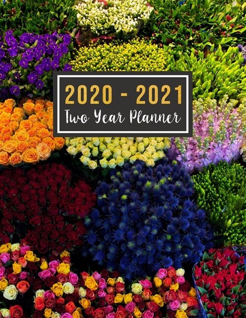 2020-2021 Two Year Planner: simplified planner 2020-2021 2 year planner monthly see it bigger planner - 24-Month Planner & Calendar. Size: 8.5 x (Paperback)