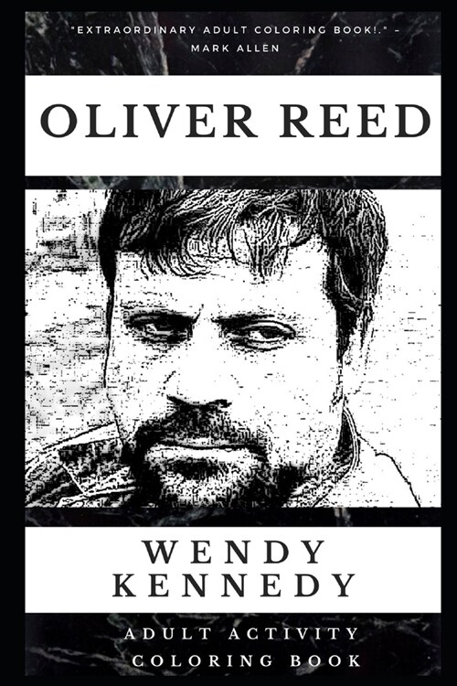 Oliver Reed Adult Activity Coloring Book (Paperback)