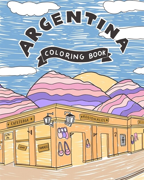Argentina: Coloring book (Paperback)