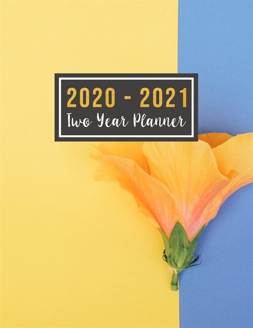 2020-2021 Two Year Planner: planner 2020 good busy - 24 Months Agenda Planner with Holiday from Jan 2020 - Dec 2021 Large size 8.5 x 11 2020-2024 (Paperback)