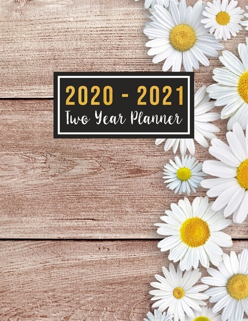 2020-2021 Two Year Planner: planner 2020 simplified - Monthly Schedule Organizer - Agenda Planner For The Next Two Years, 24 Months Calendar, Appo (Paperback)