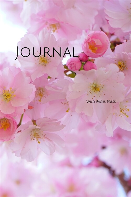 Journal: Japanese Cherry Blossom Trees Spring Journaling (Paperback)