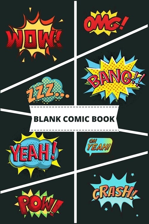 Blank comic book: Drawing Comics and Writing Stories (Paperback)