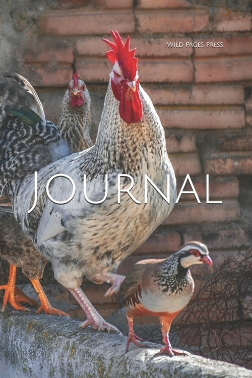 Journal: Poultry Rooster Hen Partridge Plumage Feathers (Paperback)
