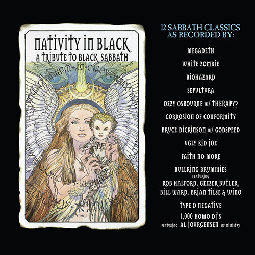 [수입] Nativity in Black: A Tribute to Black Sabbath [Limited 2LP Transparent Clear with Heavy Black Swirl Vinyl Edition][Gatefold]