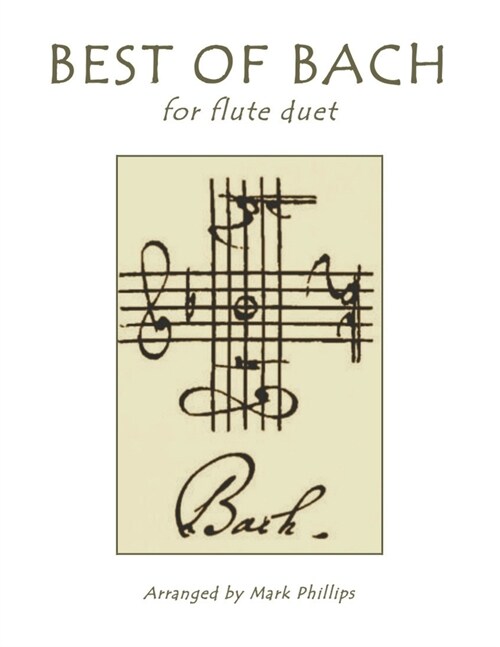 Best of Bach for Flute Duet (Paperback)