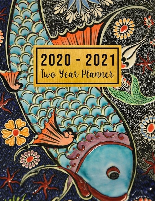 2020-2021 Two Year Planner: 2020-2021 see it bigger planner - 24 Months Agenda Planner with Holiday from Jan 2020 - Dec 2021 Large size 8.5 x 11 2 (Paperback)