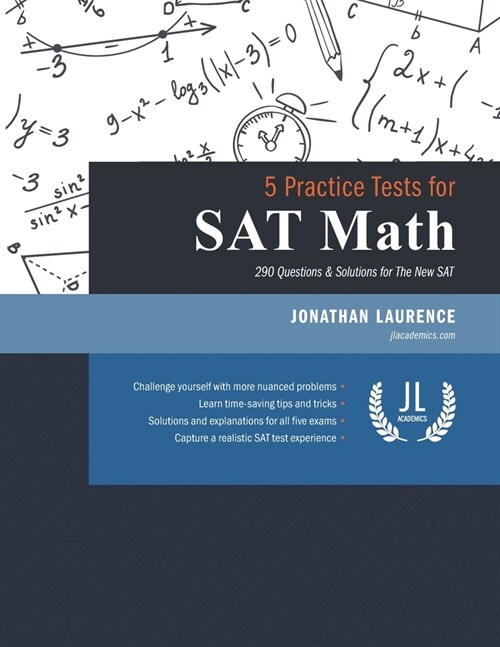 5 Practice Tests for SAT Math (Paperback)