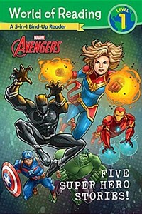 World of Reading: Five Super Hero Stories! (Paperback)