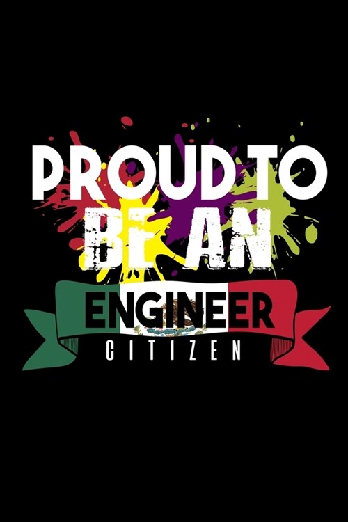 Proud to be an engineer citizen: Hangman Puzzles - Mini Game - Clever Kids - 110 Lined pages - 6 x 9 in - 15.24 x 22.86 cm - Single Player - Funny Gre (Paperback)