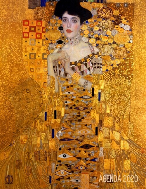 Gustav Klimt Agenda Giornaliera 2020: Ritratto di Adele Bloch-Bauer I - Pianificatore Annuale 2020 - Da Gennaio a Dicembre (12 Mesi) - Art Nouveau - O (Paperback)