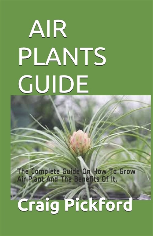 Air Plants Guide: The Complete Guide On How To Grow Air Plant And The Benefits Of It. (Paperback)
